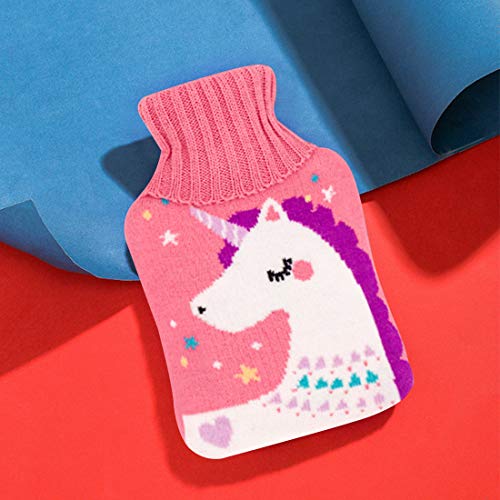 YUESEN Hot Water Bottle with Cover Hot Water Bottle Hot Water Bottle Children Removable and Washable Hot Water Bottle Hot Water Bottle with Washable The Best Christmas Winter Gifts 2000ml