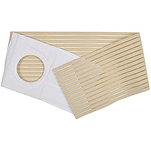 YUXINCAI Cinturón De Ostomía Abdominal Brace Binder Faja De Soporte De Ostomía para Bolsa De Colostomía con Apertura De Estoma De 3,14"Prevención De Hernia Paraestomal