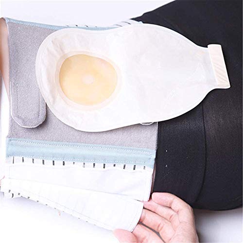 YUXINCAI Cinturón De Soporte De Hernia De Ostomía Postoperatoria Unisex, Orificio En Forma De U Ajustable para Enfermería Posoperatoria Después De La Cirugía De Ileostomía De Colostomía