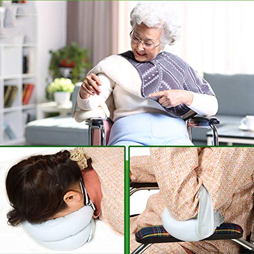 YUXINCAI Cojín Anti-escaras, Ajustable para Prevenir Escaras, Almohada para La Cabeza, Muñeca, Pierna, Cómodo Y para Aliviar El Dolor, Lavar a Máquina