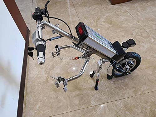 YUXIwang Silla de Ruedas 500W 52V 20Ah Power Motor Handbike eléctrico para Deportes Silla de Ruedas Handcycle (Color : Shipping Cost)