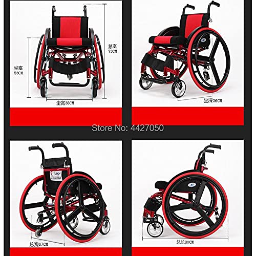 YUXIwang Silla de Ruedas Exportar handbike Usado para Silla de Ruedas Manual para sillas de Ruedas (Color : Q7)