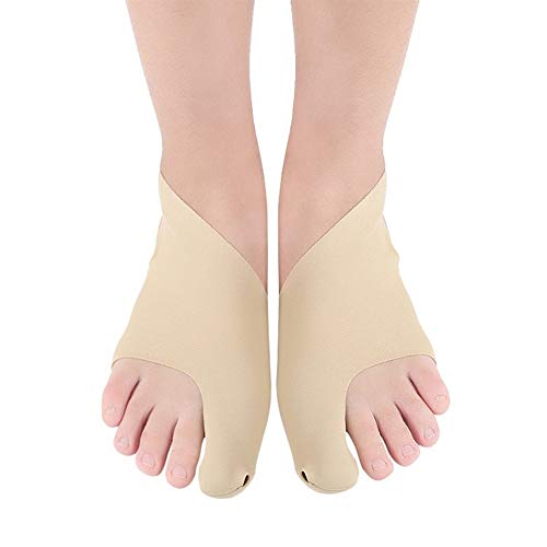 yxx 1 par Ultra-Delgado Pulgar Valgus Ortesis pie Grande Huesos del Pulgar del Dedo del pie valgo alineador Transpirable Corrector Adultos Comfort tamaño S-L (Size : S)