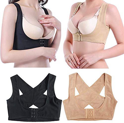 yxx Órtesis de Espalda Brace Hombro Correa de Soporte 1PCS Pecho de Las Mujeres Corrector de la Postura Talladora del Cuerpo del corsé for el Cuidado de la Salud Gota de envío S/M/L/XL/XXL 10,10 (