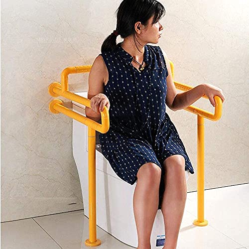 Z-SEAT Armazones de Inodoro para discapacitados, Barra de Agarre para baño con Mango Antideslizante, discapacitados, niños Mayores, Movilidad, ayudas para el día a día, Soporte, Soporte de segurida