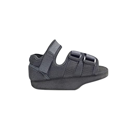 Zapato post-quirurgico en talo, con velcro, negro, Talla L (40-43), Emo