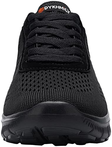 Zapatos de Seguridad Hombres Zapatillas de Seguridad Calzado Seguridad Zapatos de Trabajo con Punta de Acero Respirable Construcción Zapatos(Negro,41)