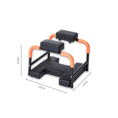 Zavddy Taburete Invertido De Yoga Taburete invertido Home Silla de Yoga Silla zapatería Cambio de Taburete Taburete invertido Multifuncional Equipo de Aptitud Adecuado para Posturas De Yoga