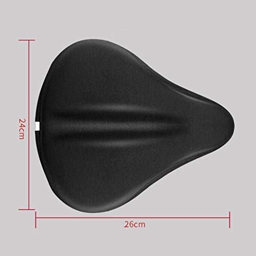 ZIYEWAN Cubierta de Asiento de Bicicleta Engrosada Suave montaña Bicicleta Cubierta de Asiento Silicona cómoda súper Deportivo Ciclismo Universal Ciclismo Cubierta de Asiento