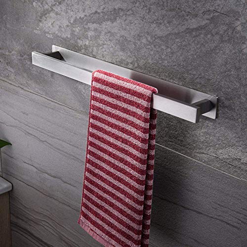 ZUNTO Toallero Baño Adhesivo Toalleros Barra de Para Baño Acero Inoxidable 40CM