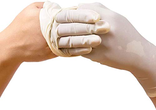 ZWCC 100 X Guantes Universales De Goma De Nitrilo Cocina Hogar Guantes De LáTex Guantes Desechables Guantes De Alimentos Limpieza Trabajo Guantes De Lavado A Mano,XL