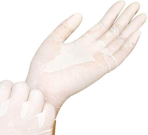 ZWCC 100 X Guantes Universales De Goma De Nitrilo Cocina Hogar Guantes De LáTex Guantes Desechables Guantes De Alimentos Limpieza Trabajo Guantes De Lavado A Mano,XL