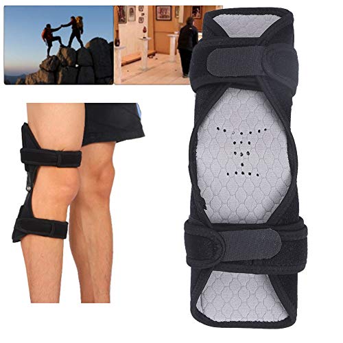 1PC Rodilleras Deportivas, Rodillera Ligamento Ajustable para Depor Elevadores de Rodilla Transpirable con Resorte para Cualquier Deporte de Protección o Recuperación