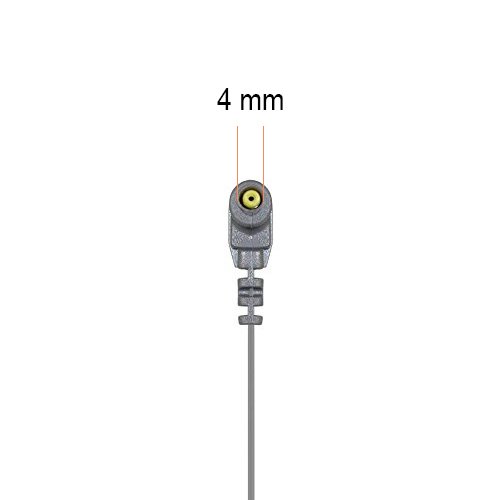 2 Cables de conexión 2mm axion | para electrodos TENS y EMS | Compatibles con electrodos con conexión clavija, banana o jack | Electroestimulación efectiva