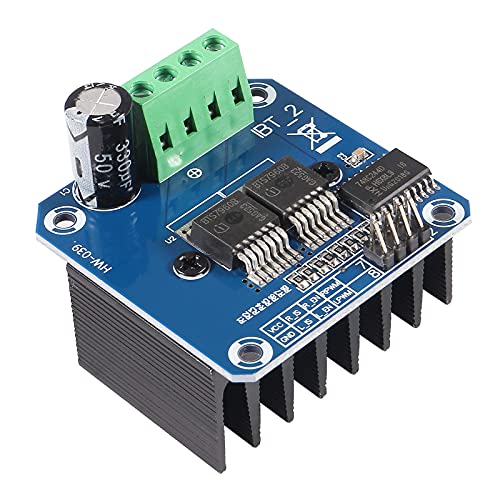 2 unidades BTS7960 43 A Dual H puente Stepper Motor Drive Current Limit Control Semiconductor Refrigeration PWM for Smart Car Motor Drive for Arduino