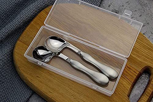 2 unids utensilios adaptativos CUCHILLA CURVA SET EASY-MANTENDIENTE TABLETOS DE CUBIERTA DE CUBIERTOS DE CUBIERTOS DE CUERTUDER DE CUERTUROS for COMER for TREMANOS DE MANO, ARTRITIS, PARKINSON'S OR Us