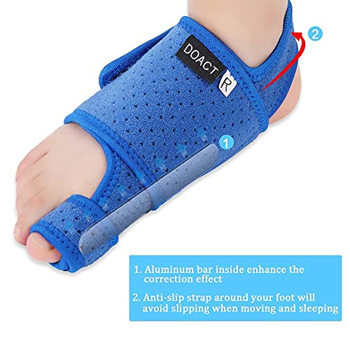 3D Presión Hallux Valgus Corrector Ortesis Bigfoot Tira de Aluminio Pulgar Valgus Ortesis Soporte Negro + PU Silicona Transparente Combinación de Almohadilla de Arco 1 par