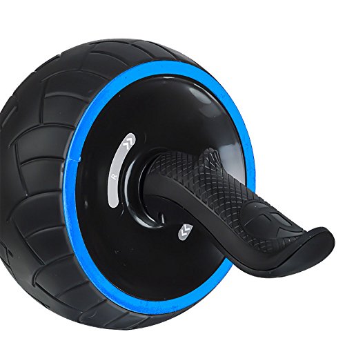 Abs Carver Pro Roller Covvy Ab-Roller Trainer Wheel Pro Abdominal Estómago Ejercicio Entrenamiento Fitness Equipment (azul)