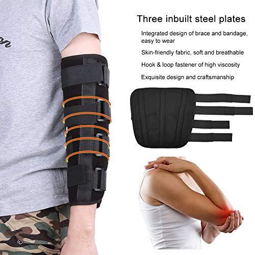 AidShunn Brace Splint Codo Protector Inmovilizador Ajustable para Túnel