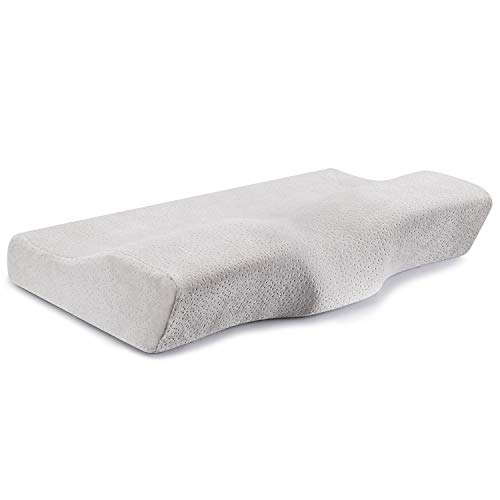 Almohada Cervical para Relajarse de Dolor del Cuello y Hombro, Almohadas Cervicales para Dormir, Almohada Viscoelastica Almohadas Ortopedica Almohada Ergonómico para Durmiente Lateral