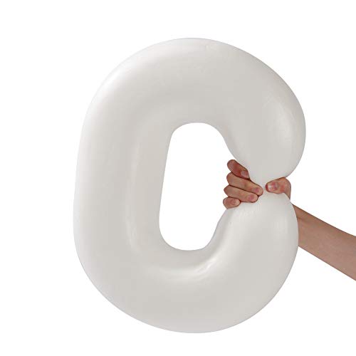 Almohada de espuma viscoelástica de anillo ortopédico Almohada de anillo hipoalergénica para hemorroides, hemorroides, heridas y alivio del dolor en el coxis, suela de cojín con forma de donut, scoot