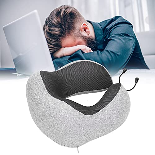 Almohada De Viaje En Forma De U Cojín Cómodo Ultra Suave Para Soporte De Cuello Diseño Ergonómico De Lóbulo Elevado Para Silla De Avión Cama De Automóvil Oficina En Casa