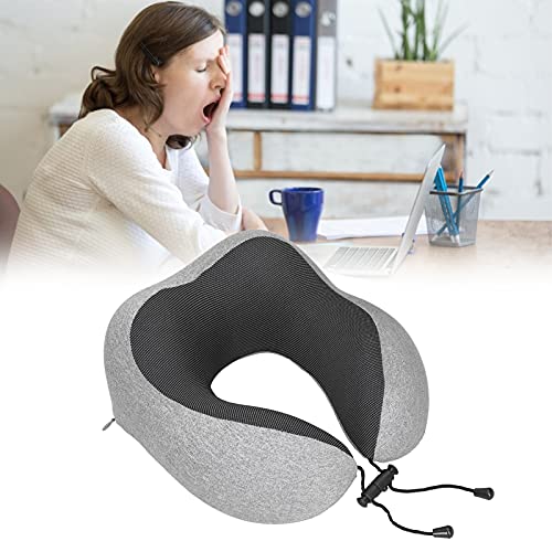 Almohada De Viaje En Forma De U Cojín Cómodo Ultra Suave Para Soporte De Cuello Diseño Ergonómico De Lóbulo Elevado Para Silla De Avión Cama De Automóvil Oficina En Casa