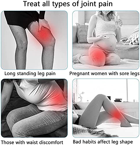 Almohada Ortopédica para Pierna y Rodilla, Espuma con Memoria, Alivia el Dolor de Espalda, Cadera y Articulaciones, Soporte para el Tobillo y la Rodilla