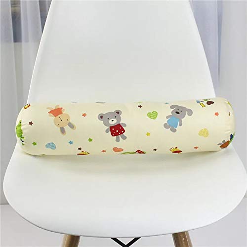 Almohadas Cilíndricas Apoyo Lecho Tejido Elástico De 4 Lados Acolchado Algodón Durable Multifuncional Alivia El Dolor 10 * 40cm Postural Siesta Dormir Jugar Relajación Sofá Cama