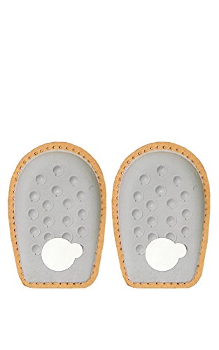 Almohadillas para Espolón Calcáneo - Plantillas para Zapatos Ortopédicos - Almohadillas de Cuero para el Talón de Heelmed - Alivio del Dolor en el Talón (41-43 EUR)