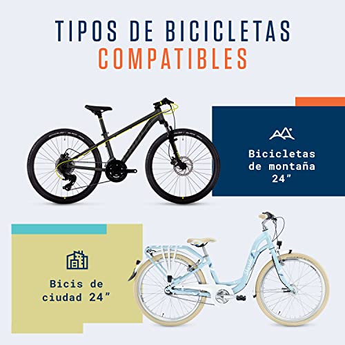 Alphatrail Cámara de Bicicleta Rick 24 Pulgadas AV Schrader Válvula 2X Conjunto con Garantía de Movilidad I Cubierta Compatible Schwalbe, Michelin, Continental, Conti, Maxxis & Kenda