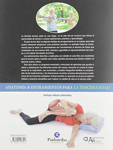 Anatomía & estiramientos para la tercera edad (Deportes)