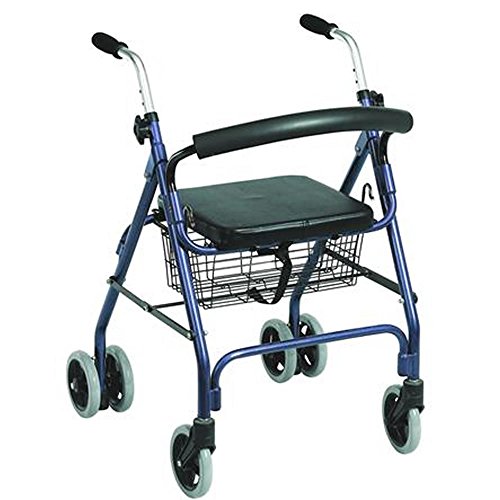 Andador Ruedas Rollator Freno presión Aluminio -Unidad