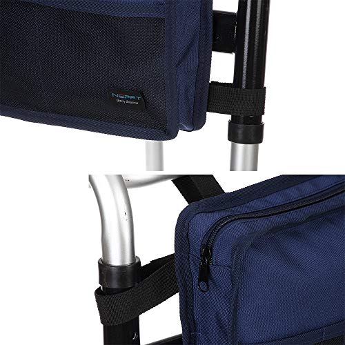 andadores Bolsas sillas de ruedas Bolsillo Silla Scooter eléctrico Bolsa transporte Bolso Organizador lateral Cubierta Bolsa de viaje almacenamiento malla para Barandilla de la cama moto