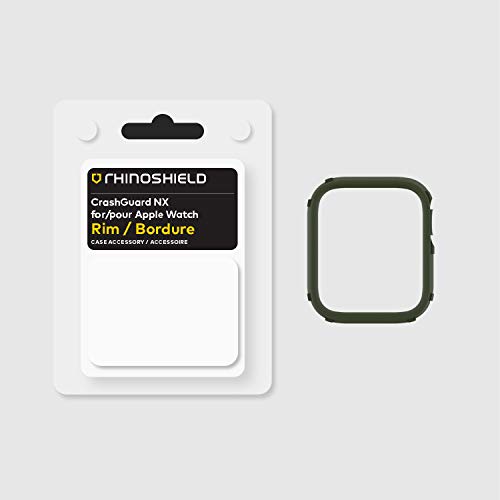 Anillo para Funda RhinoShield CrashGuard NX Compatible con Apple Watch SE [44mm] & Series 6/5 / 4 [44mm] & Series 3/2 / 1 [42mm] | Solo Incluye Anillo, Funda por Separado - Blanco