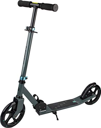 ARCORE Scout Patinete Plegable Scooter Ligero Durable 200 mm Ruedas de PU Un Clic Plegable Ajustable en Altura Kick Scooter (Gris)