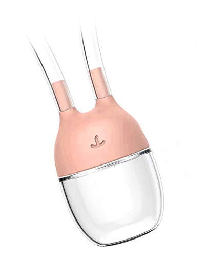 Aspirador nasal para bebé, limpiador de nariz, removedor de mocos nasales para bebés recién nacidos, aspirador de mucosidad limpiable y reutilizable y jeringa de bulbo nasal (Nasal aspirator2.0 PINK)