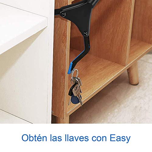 Awsuc Pinza Larga, Alcanzar Objetos 82cm Herramienta de Captura Plegable, Diseño con Imán, Brazo Más Largo para Recoger Basura, para los Viejos, Discapacitados y Trabajadores Sanitarios