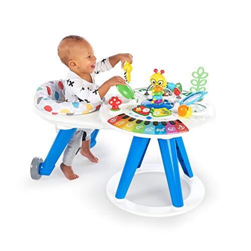 Baby Einstein, Andador y Centro de Actividades Multilingue 4 en 1 Around We Grow, 6 - 36 Meses