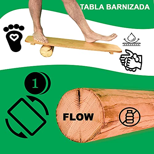 Balance Board Tabla Equilibrio Madera Surf Fitness