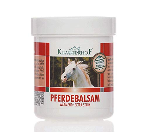 Bálsamo para caballos con hierbas especiales cada uno 500 ml crema calentadora extra fuerte Unguento (2 unidades) 768