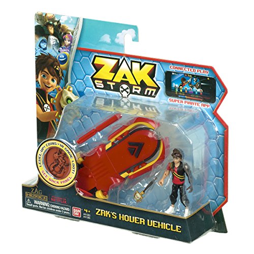 BANDAI Vehículo Planeador y Moneda de Zak Storm 41585