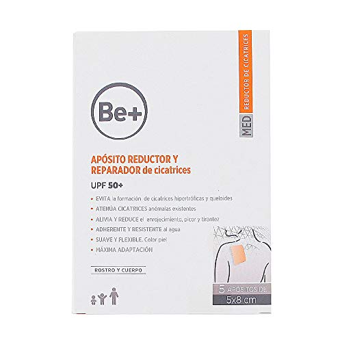 Be+ Be+ Aposito Reductor Y Reparador De Cicatrices 5 U 5 X 8 Cm 300 g