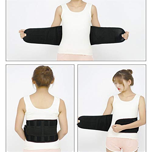 Belleashy Cinturón de útero cálido Cintura del cojín de calefacción for el Dolor Lumbar Hombro Alivio calambre en la Pierna estómago con 3 configuraciones de Calor y Masaje para Mujeres