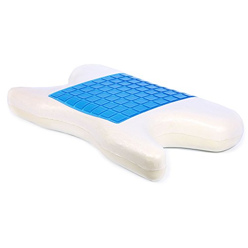 Best in Rest - Almohada de Espuma viscoelástica para CPAP (con Gel refrescante)