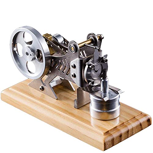 BJH Stirling Engine Kit Vacuum Sterling Engines DIY Stirling Engine Model Kit de Motor Stirling para entusiastas de la tecnología Experimentos físicos Aficionados Juguetes creativos de escritori