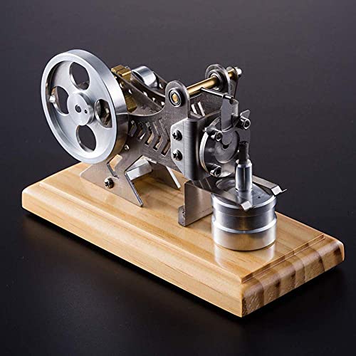 BJH Stirling Engine Kit Vacuum Sterling Engines DIY Stirling Engine Model Kit de Motor Stirling para entusiastas de la tecnología Experimentos físicos Aficionados Juguetes creativos de escritori