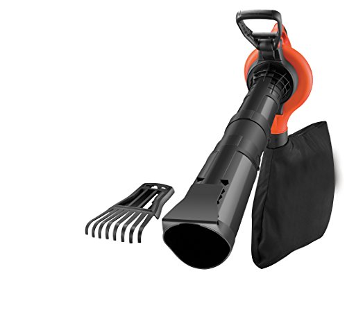 BLACK+DECKER GW3050-QS - Soplador, aspirador y triturador de hojas, 3000W, 418 Km/h