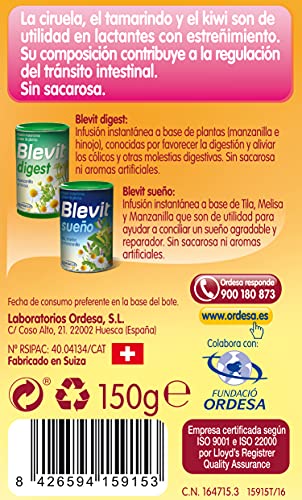 Blevit L Infusión Laxante, con Ciruela, Tamarindo y Kiwi, 150g