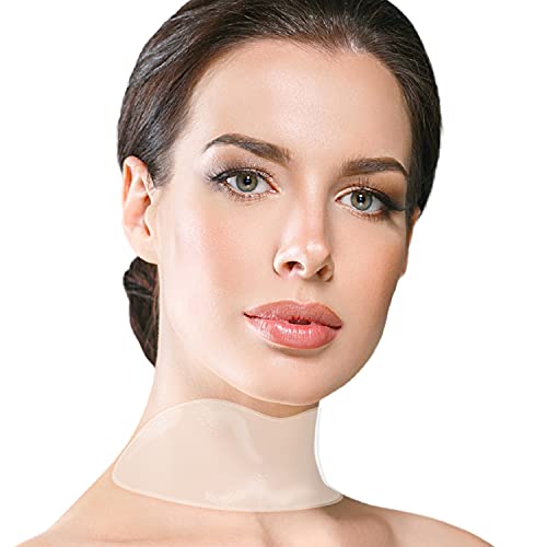 Blumbody Parche Antiarrugas par el Cuello - 2 Reutilizable Almohadillas de Silicona para las Arrugas del Cuello - Tratamiento y Prevención de las Arrugas